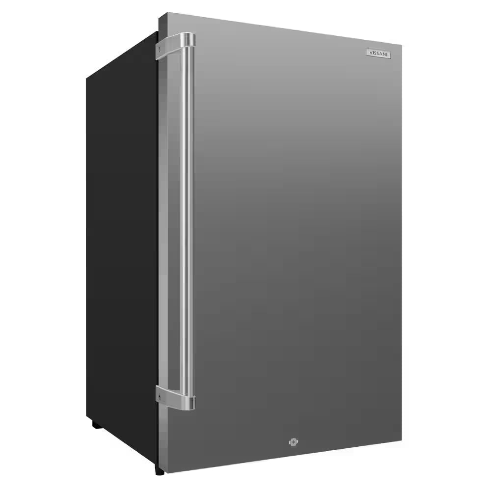 4.4 Cu. Ft. Freestanding Outdoor Refrigerator in Stainless Steel