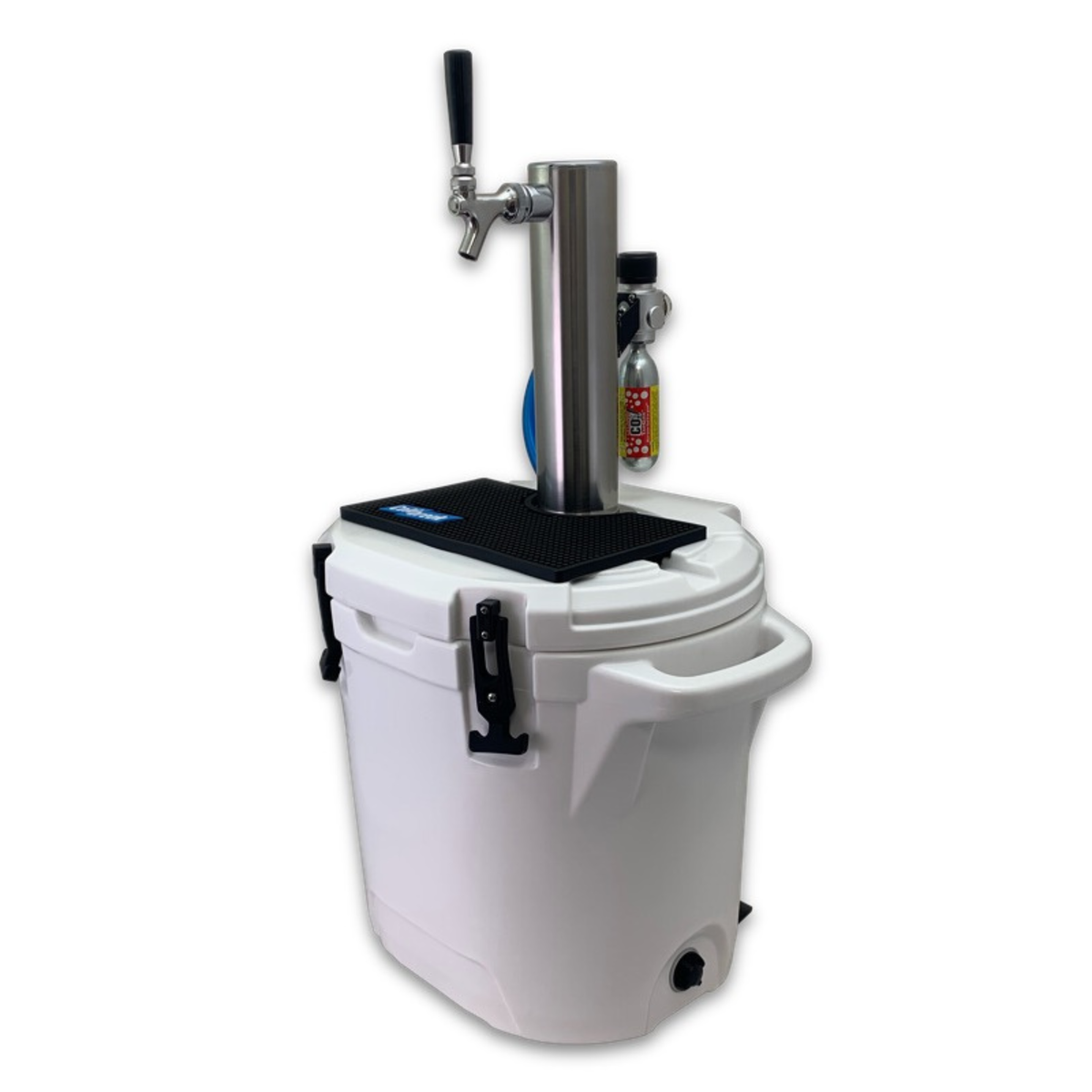 ColdOne™ Pro, 2-Gallon, Portable Kegerator, CO2 Powdered