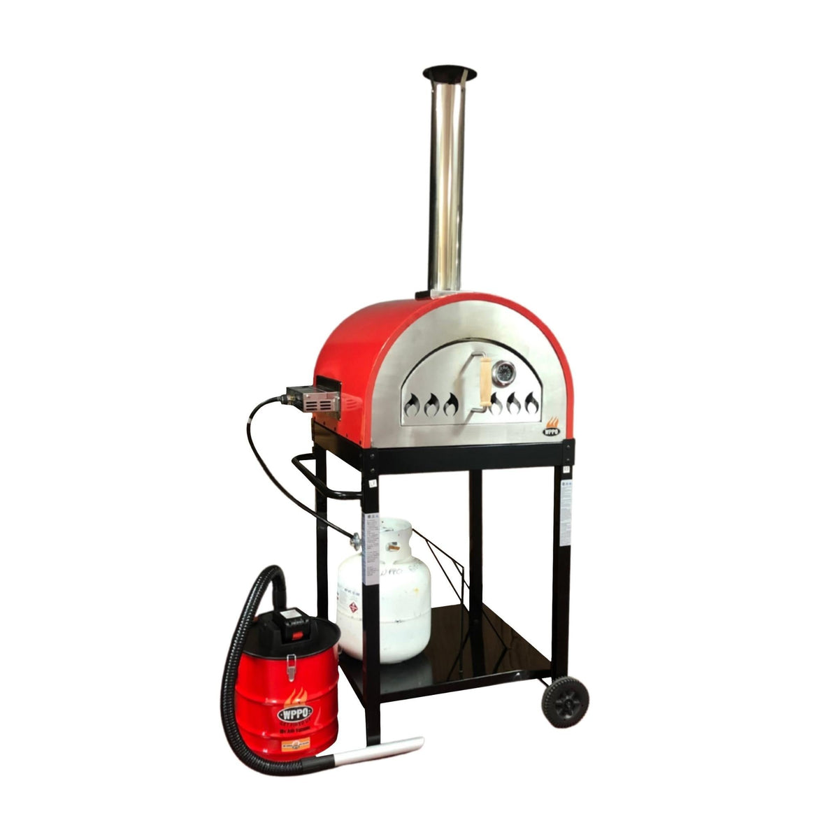 Classic 25" Dual Fueled Pizza Oven With Gas Attachment- Wood and Gas Powered