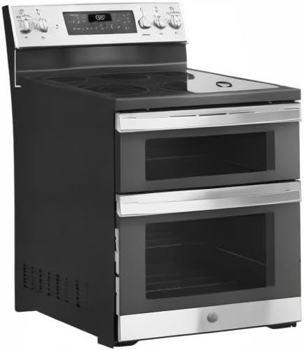 Double Oven Convection Range with No-Preheat Air Fry