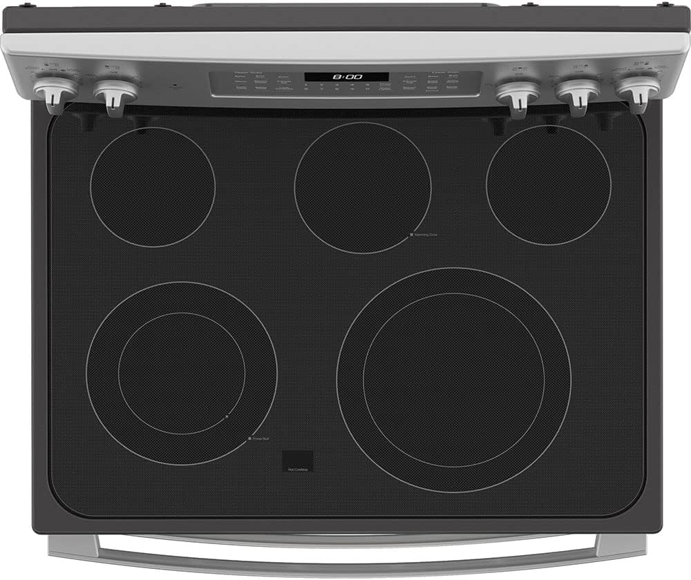Double Oven Convection Range with No-Preheat Air Fry