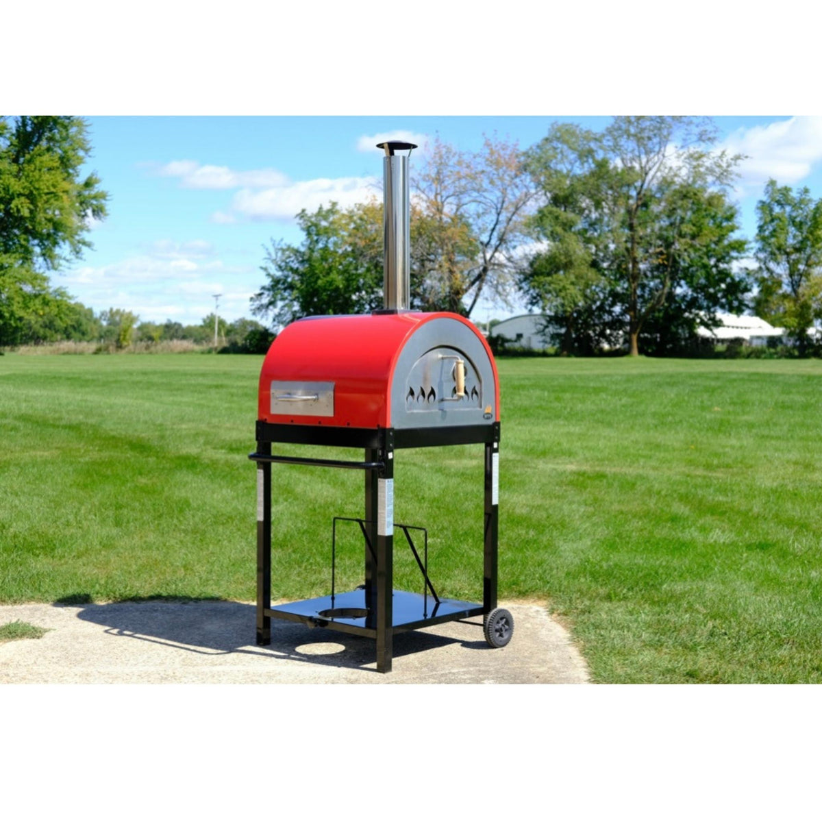 Classic 25" Dual Fueled Pizza Oven With Gas Attachment- Wood and Gas Powered
