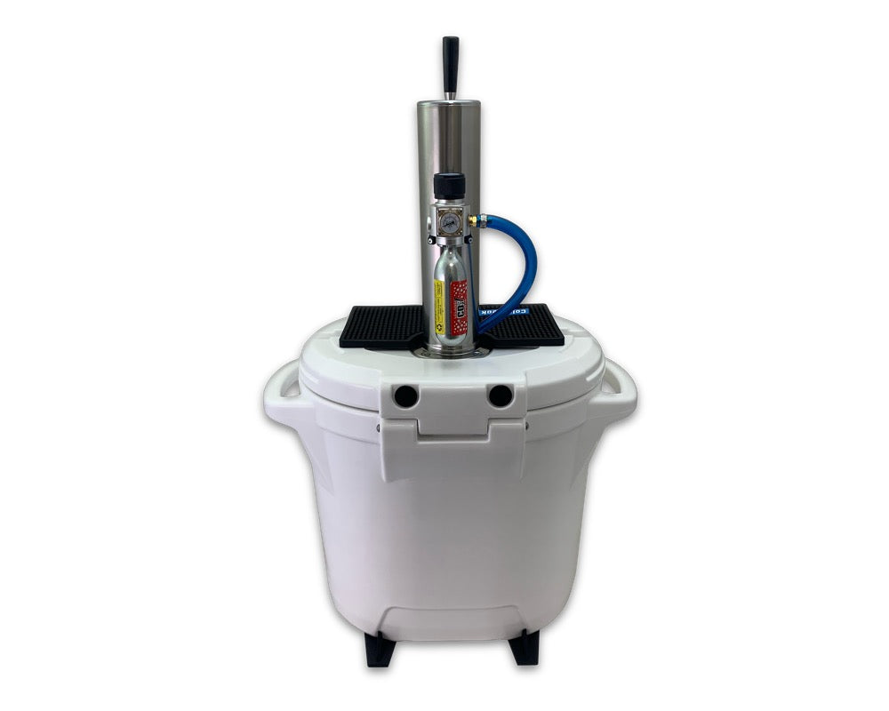 ColdOne™ Pro, 2-Gallon, Portable Kegerator, CO2 Powdered