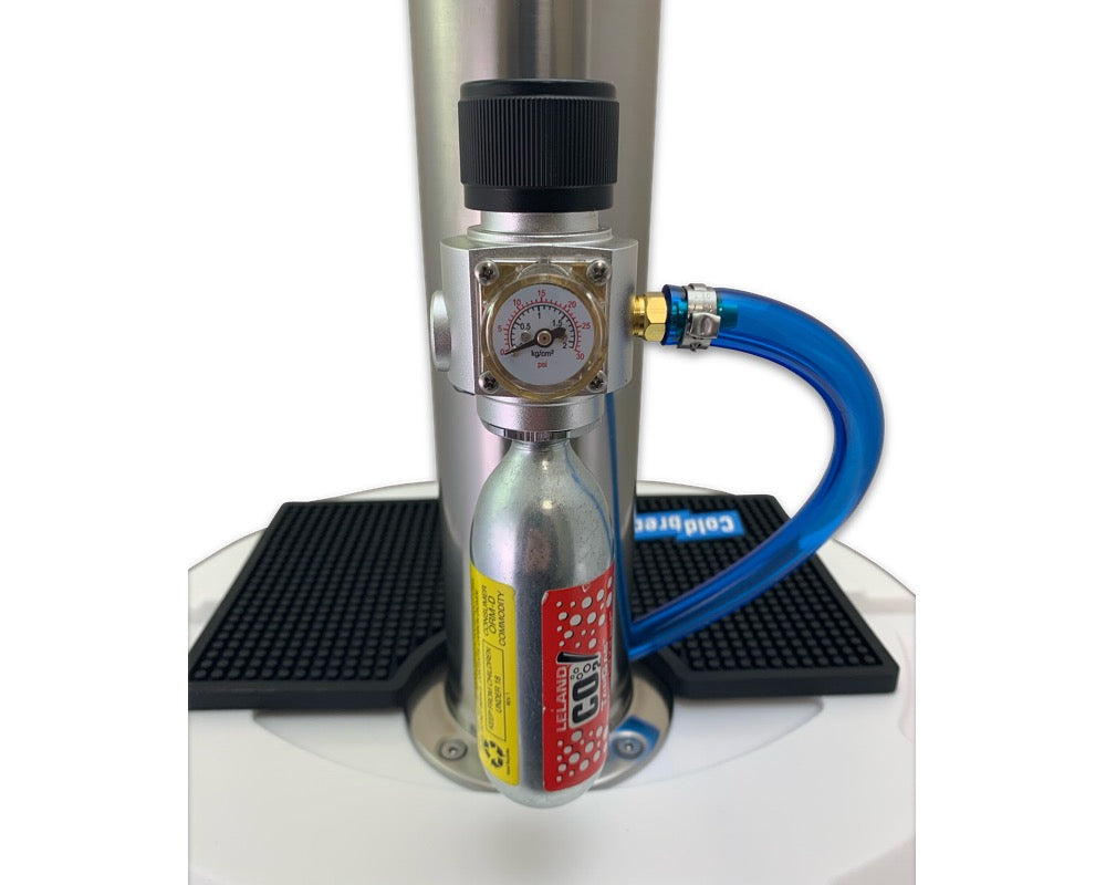 ColdOne™ Pro, 2-Gallon, Portable Kegerator, CO2 Powdered