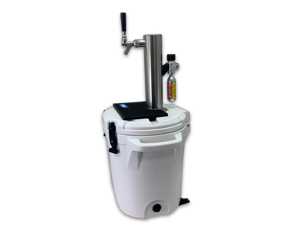 ColdOne™ Pro, 2-Gallon, Portable Kegerator, CO2 Powdered