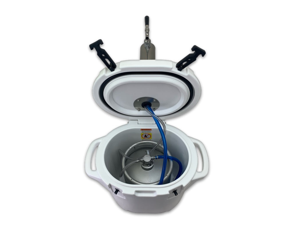 ColdOne™ Pro, 2-Gallon, Portable Kegerator, CO2 Powdered
